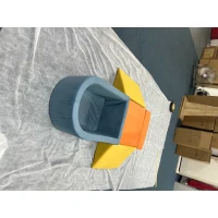 AIYAPLAY Circuito de motricidad bebé 5PCS, Módulo de motricidad infantil de espuma, Piscina de bolas, Funda de terciopelo lavable, Multicolor(m-2)
