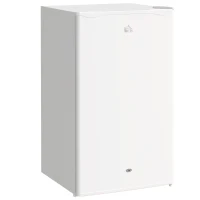 HOMCOM 91L Freestanding Under-Counter Fridge with Lock - White(m-11)