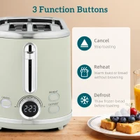 HOMCOM Polished Retro 40-100°C Kettle and Toaster Set - Grey(m-8)