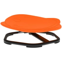 AIYAPLAY Planet-Shaped-kids Swivel Chair, Sensory Spinning Chair for Balance, Coordination Training, Orange(m-1)
