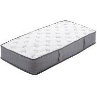 HOMCOM Matras 90x200 cm 25,8 cm hoogte 7-zones ergonomisch met afneembare wasbare hoes(m-10)