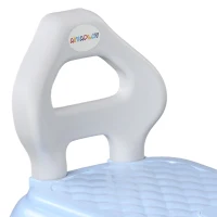 AIYAPLAY Foot To Floor Ride On Car Sliding Car w/ Air Horn, Anti-Over-Backwards, 18 to 36 Months - Light Blue(m-10)