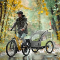 HOMCOM Baby Bike Trailer Cover, Anti Dust Rain Snow, Cold Wind, 76 x 61 x 61 cm(m-10)