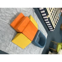 AIYAPLAY Circuito de motricidad bebé 5PCS, Módulo de motricidad infantil de espuma, Piscina de bolas, Funda de terciopelo lavable, Multicolor(m-4)