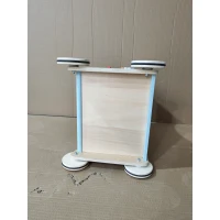 AIYAPLAY Andarilho de Madeira para Bebé 3 em 1 com Brinquedos Montessori Painel Amovível de Dupla Face Arrumação e Rodas 1-3 Anos Natural(m-5)