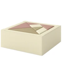 AIYAPLAY Parcours motricité bébé 9PCS avec piscine à balles, module en mousse souple avec housse en velours côtelé, multicolore(m-17)
