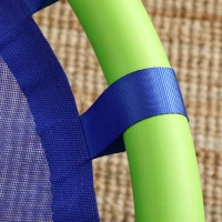 Outsunny Baloiço Infantil Ninho com Altura Ajustável para Crianças de 3-8 Anos Carga 150 kg para Exterior Ø100x120-180 cm Azul(m-10)
