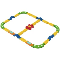 AIYAPLAY Balancebalk voor kinderen, interactief ontwerp, antislip, kunststof, Kleurrijk(m-10)