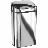 HOMCOM Sensor Mülleimer 30L Automatik Mülleimer mit Bewegungssensor für Büro, Schlafzimmer(m-12)