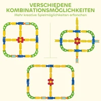 AIYAPLAY Balancebalk voor kinderen, interactief ontwerp, antislip, kunststof, Kleurrijk(m-5)