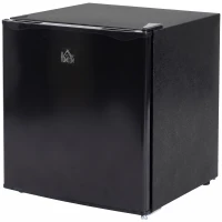 HOMCOM Mini-Gefrierschrank 35 L Gefrierbox elektrisch freistehend 45 W Mini Gefriertruhe Minikühlschrank 41dB -14 bis -24℃ 5-stufige Temperaturregelung 47 x 44,2 x 48,8 cm Schwarz(m-11)
