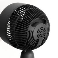 HOMCOM Pedestal Fan, Powerful Air Circulator, 36 Inch Floor Standing Fan with 3 Speed Settings, 70° Oscillating for Bedroom, Home and Office, Black(m-13)