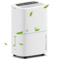 HOMCOM 20L Dehumidifier, with Touch Control - White(m-1)