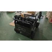 AIYAPLAY Carro Elétrico Infantil TOYOTA FJ 24V Carro Elétrico para Crianças com Controlo Remoto Motor 200W Bateria de Lítio 2 Lugares para 3-8(m-1)