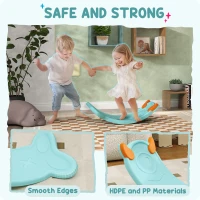 AIYAPLAY Balance Board for Kids Balance Training & Sensory Play, Light Blue(m-7)