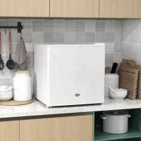 HOMCOM 35L Mini Freezer, -24℃ to -14℃ Temperature - White(m-10)