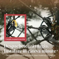 HOMCOM Brad Artificial de Crăciun de 180 cm cu Ramuri pe Balama și Bază Metalică Pliabilă, Verde(m-6)