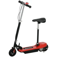 HOMCOM Trottinette électrique 120 W Pliable pour enfants 7-14 ans, 15 Km/h Max(m-13)