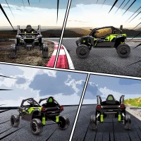 AIYAPLAY Coche Eléctrico para Niños 12V con Licencia Kawasaki Teryx KRX 1000 Control Remoto Suspensión Trasera Negro(m-8)