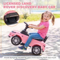AIYAPLAY Land Rover Licensed Toddler Ride on Car with Horn, Engine Sounds, Under-Seat Storage, for 18-36 Months, Pink(m-6)