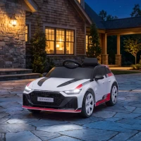 AIYAPLAY Carro Elétrico para Crianças Audi RS 6 Avant GT 12V com Comando à Distância 2,4 G, Motor Duplo, Arranque Suave e Suspensão(m-11)