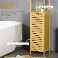 Kleankin mobilier baie tip turn, lemn, 34x30x173 cm(m-6)
