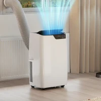 HOMCOM Portable Air Conditioner 12000 BTU, 4-in-1 AC Unit with Cool, Dehumidifier, Fan, Sleep Mode, WiFi Voice Remote Control(m-10)
