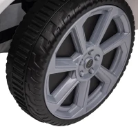 HOMCOM Kinder-Elektroauto Audi TT RS Roadster, 3 km/u, Afstandsbediening, LED, USB, Wit(m-12)
