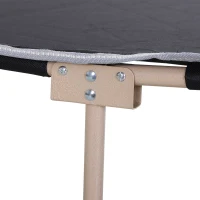 Outsunny Opvouwbaar Campingbed - Weerbestendig - Inclusief Draagtas - 190 x 68 x 52 cm - Zwart(m-9)