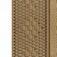 HOMCOM Paravent intérieur en bois séparateur de pièce cloison pliable 4 panneaux 160 x 170 cm bois naturel(m-8)