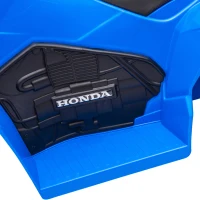 AIYAPLAY Elektrisch kinderquad, LED-licht, claxon, brede banden, comfortabele zitting, antislip handgrepen, blauw(m-9)