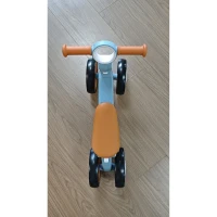 AIYAPLAY Kinder Laufrad Klappbar leicht Lauflernrad mit EVA-Rädern Höhenverstellbarer Sitz Aluminiumrahmen 1-3 Jahre Blau(m-10)
