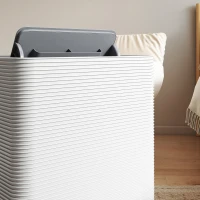 HOMCOM Climatiseur mobile 12000 BTU, climatiseur portable 4 en 1, refroidissement, déshumidificateur, ventilateur, mode nuit(m-14)