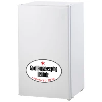 HOMCOM 91L Small Fridge with Chiller Box Under Counter Fridge with Reversible Door, Good Housekeeping Institute Approved, White(m-10)