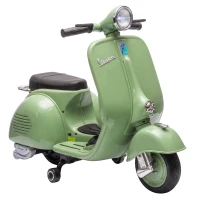 AIYAPLAY Elektryczny motocykl dla dzieci 6 V z kółkami podporowymi, akumulatorem litowym, Softstart, muzyką, USB, reflektorem, klaksonem(m-1)