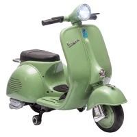 AIYAPLAY Elektryczny motocykl dla dzieci 6 V z kółkami podporowymi, akumulatorem litowym, Softstart, muzyką, USB, reflektorem, klaksonem(m-8)
