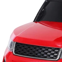 HOMCOM kindervoertuig loopauto loopstoeltje met claxon opbergruimte PP rood 62 x 28 x 41,5 cm(m-11)