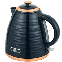 HOMCOM 3kW Rapid Boil Honeycomb Kettle - Dark Blue(m-1)