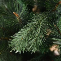 HOMCOM Kerstboom Ø90 x 180 cm, Kunstmatige Den, Realistisch Naaldkleed, Groen(m-8)