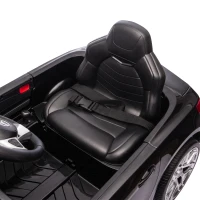 AIYAPLAY Coche Eléctrico para Niños Mercedes-Benz SL500 12V con Mando a Distancia 2,4G 2 Motores Suspensión Arranque Suave Negro(m-6)
