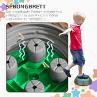 ZONEKIZ Stapsteenset voor kinderen vanaf 3 jaar, 5 stenen, antislip, tot 80 kg, ontwerp met zeesterren(m-5)