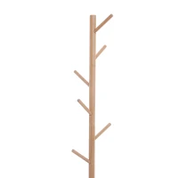 HOMCOM 180 cm Hallway Coat Rack Storage Bench Tree Hat Hanger Entryway Stand Garment Organiser Bedroom Living Room(m-9)