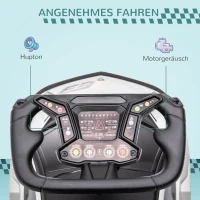 AIYAPLAY Lamborghini gelicentieerde glijauto met geluidseffecten, kantelbeveiliging, 67 cm x 28 x 38 cm(m-5)