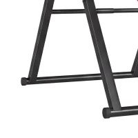 SPORTNOW Tabla de Inversión Plegable con Ángulos 20°/40°/60° y 0-90° 13 Ajustes para 130-190 cm Soporte Lumbar Cinturón(m-13)