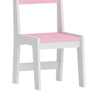 AIYAPLAY Tocador de Maquillaje Niña con Espejo de LED de 2 Colores Taburete 2 Armarios Cajón Estantes Compartimento Rosa(m-11)