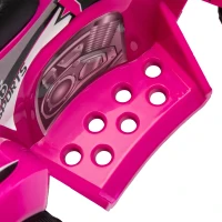 AIYAPLAY 6V Kids Electric Quad Bike w/ Music, Forward Function, for 2-6 Years, Pink(m-9)