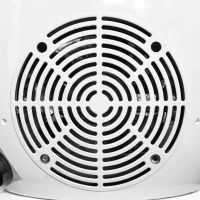 HOMCOM Camino Elettrico con Effetto Fiamma Ruotabile e Portatile, Caminetto Elettrico 1500W con Protezione da Surriscaldamento e Antiribaltamento, Copertura 10-15m², 30.5x18x35cm, Bianco(m-9)