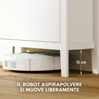 HOMCOM Scarpiera Slim 3 Cassetti per 21 Paia di Scarpe Taglia EU44 e Ripiani Regolabili, 80x24x131cm, Bianco(m-6)