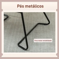 HOMCOM Poltrona Sala de Estar Moderna Poltrona de Leitura com Assento Largo e Acolchoado Estofada em Veludo Pés de Metal 70x67,5x87 cm Marrom(m-5)