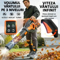 Outsunny Suflantă de Frunze fără Fir 20v 900w(m-6)